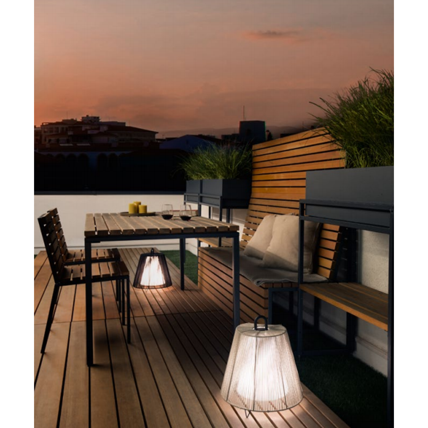 Costa 1.0 LED Outdoor Portable Floor Lamp