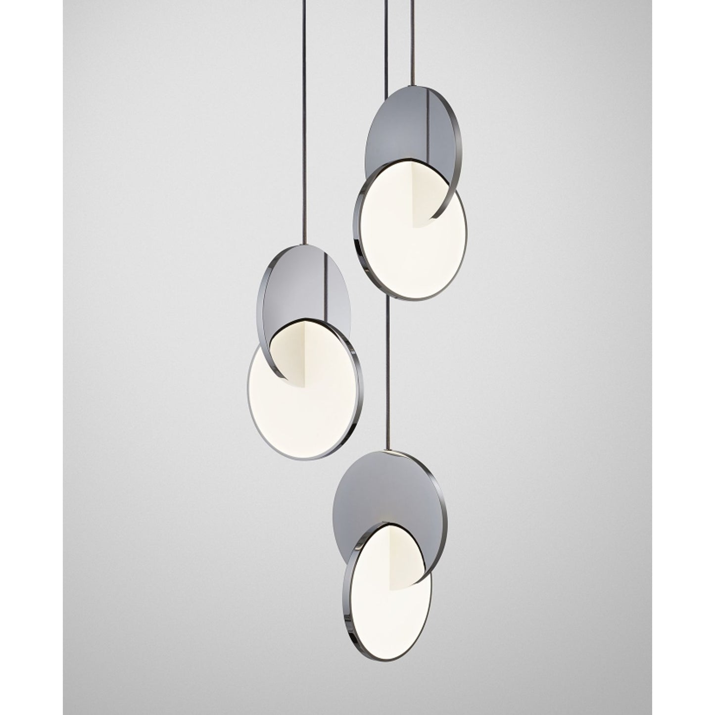 Eclipse 3-Light LED Pendant with Opal Acrylic