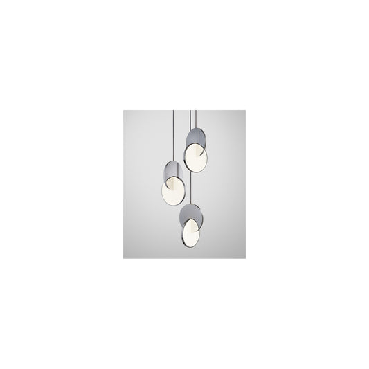 Eclipse 3-Light LED Pendant with Opal Acrylic