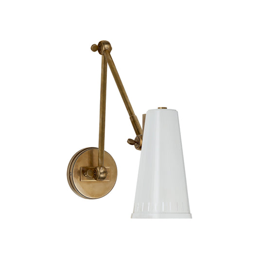 Antonio Adjustable Two Arm Wall Lamp