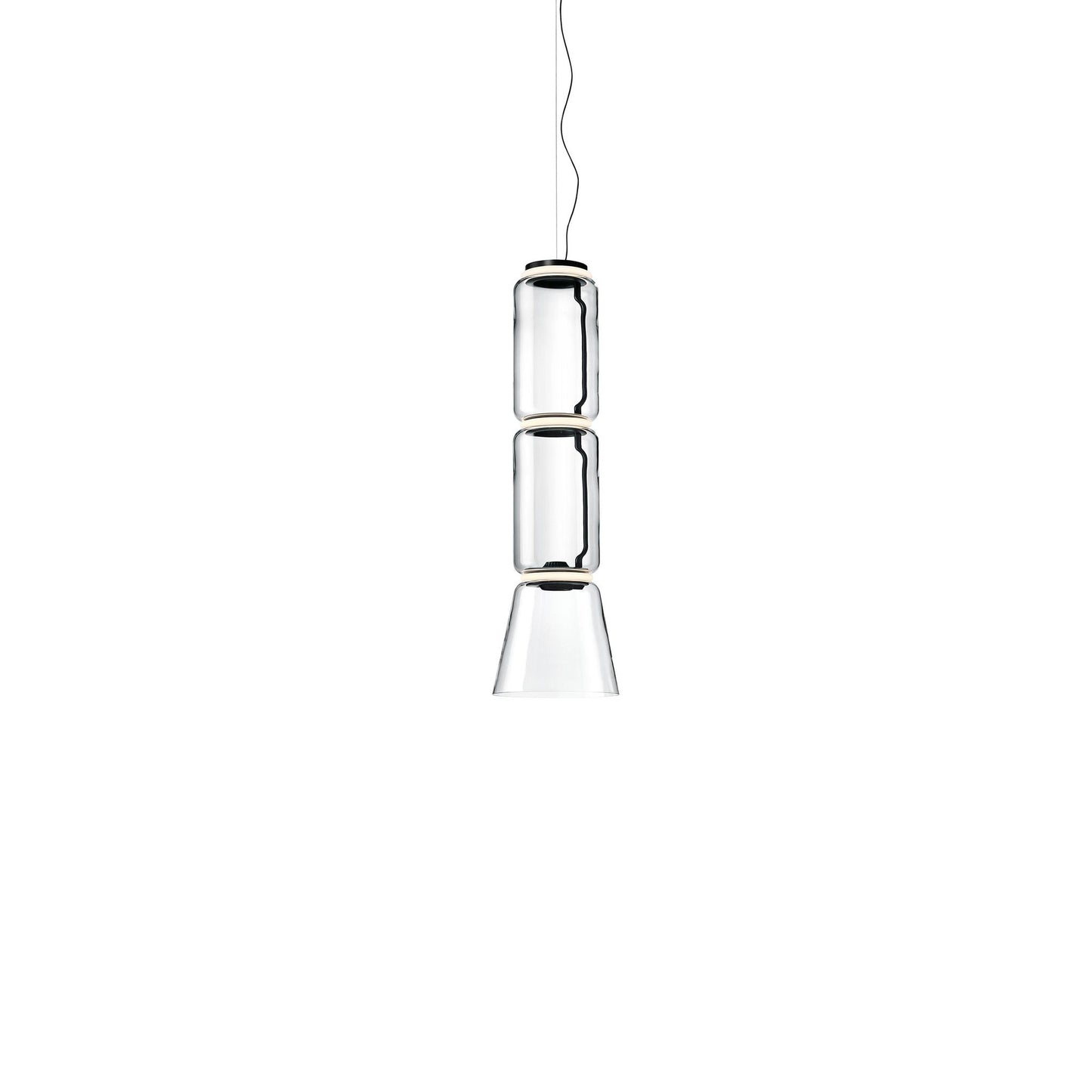 Noctambule 2 Low Cylinder & Cone LED Pendant