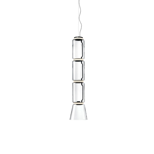 Noctambule 3 Low Cylinder & Cone LED Pendant