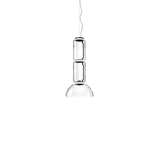 Noctambule 2 Low Cylinder & Bowl LED Pendant