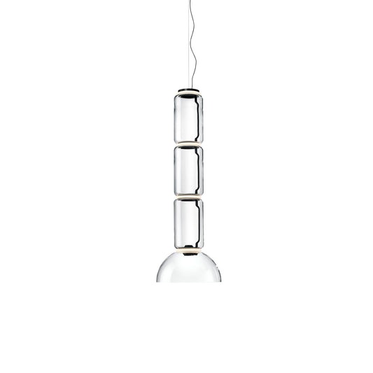 Noctambule 3 Low Cylinder & Bowl LED Pendant