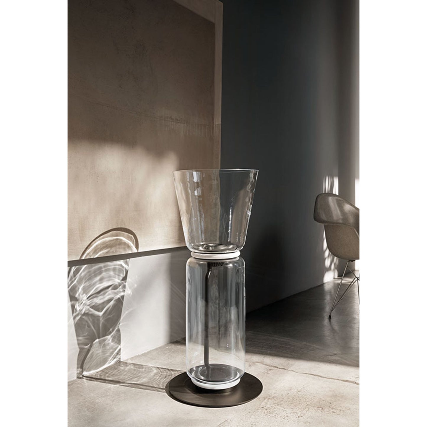 Noctambule 1 High Cylinders Cone Small Base Floor Lamp