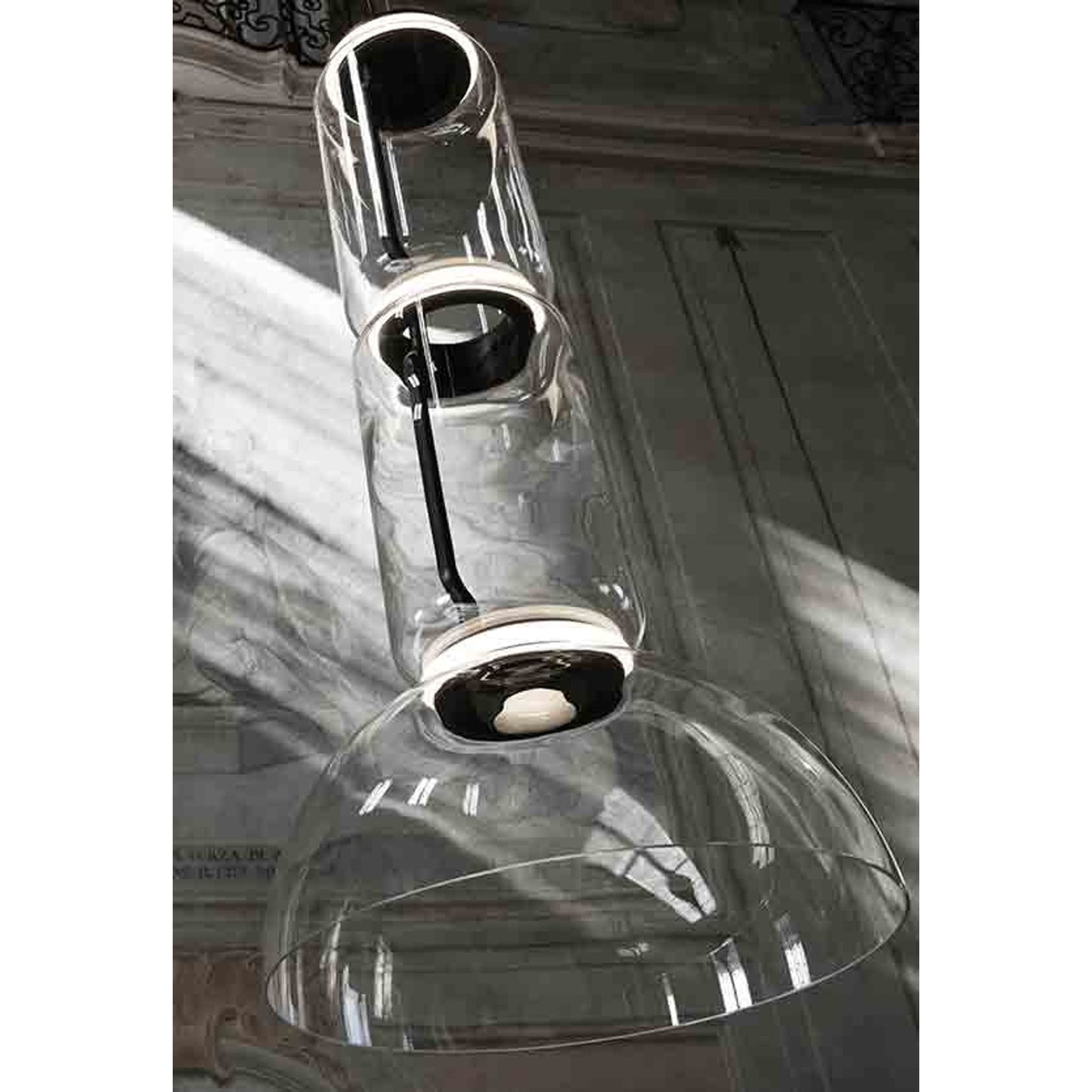 Noctambule 4 Low Cylinder & Bowl LED Pendant