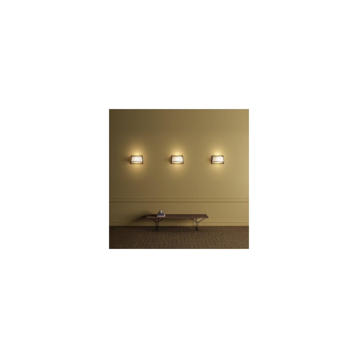 Macao Wall Light Sand Black