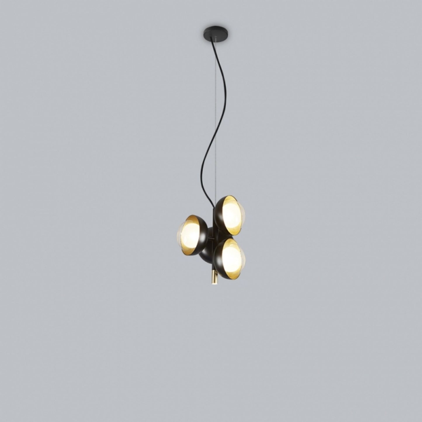 Muse 5-Light Black Pendant