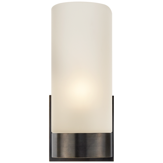 Urbane Sconce with Frosted Glass