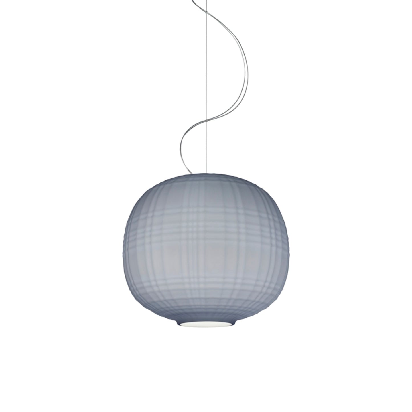 Tartan Blown Glass LED Pendant Dimmable