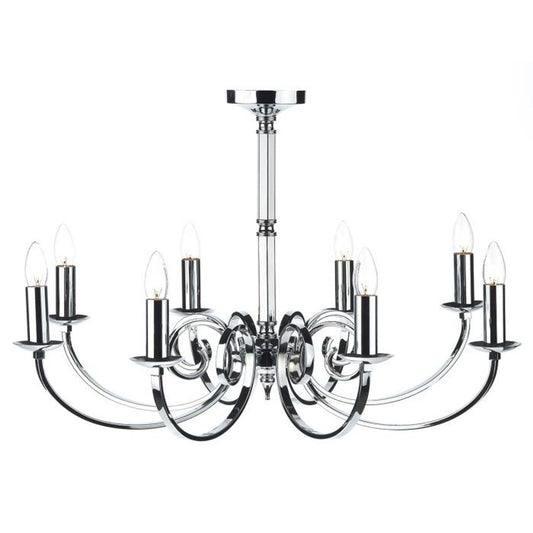 Murray 8-Light Dual Mount Chandelier