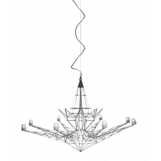 Lightweight 8-Light Chandelier