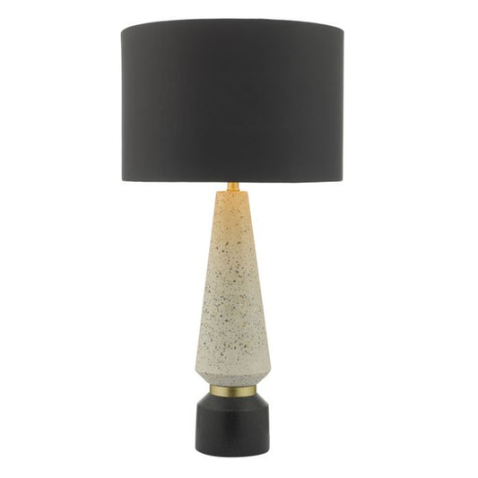 Onora Table Lamp White & Black