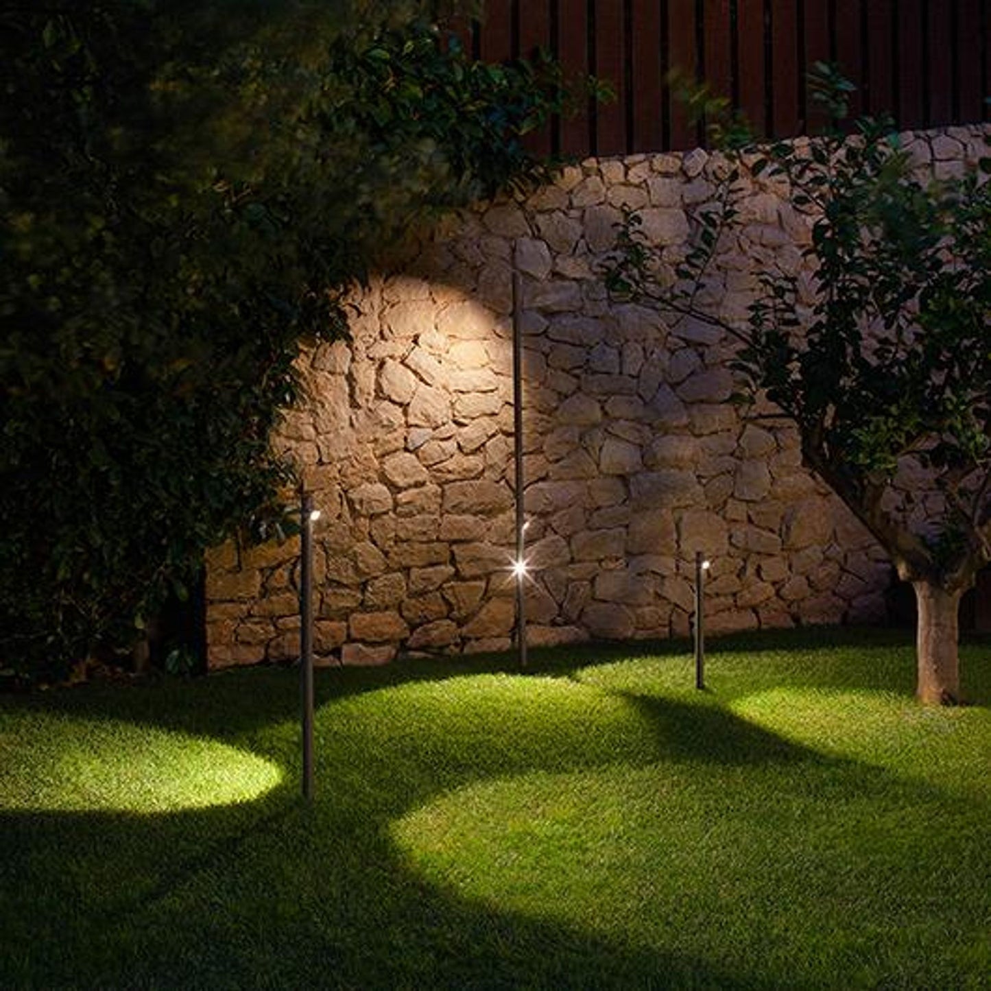 Bamboo 4801 Outdoor LED Floor Lamp