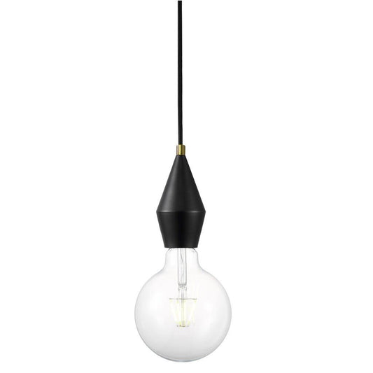 Aud Single Pendant Black