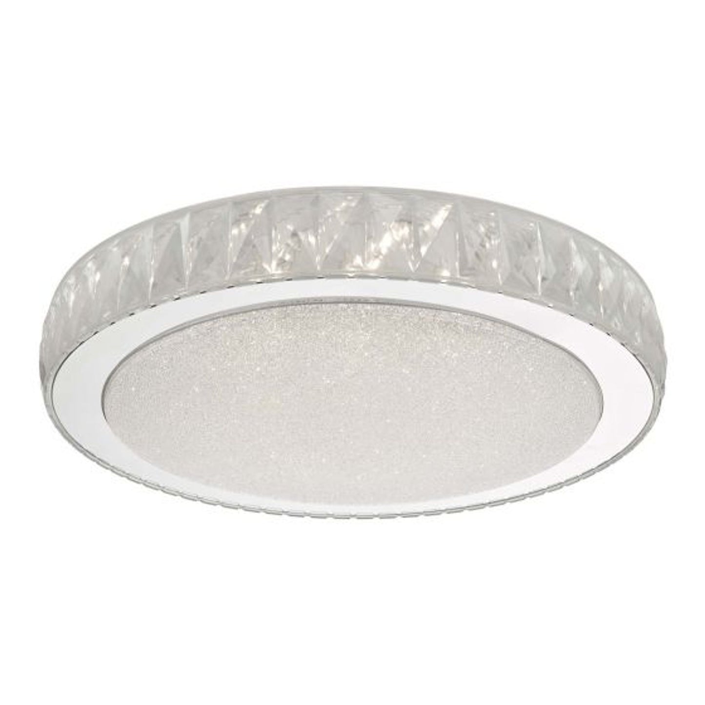 Akelia LED Flush Mount Acrylic & Stainless Steel