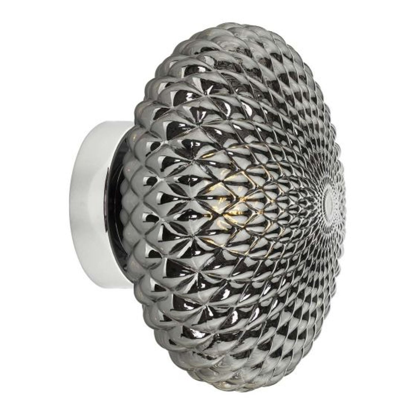 Bibiana Small LED Wall or Ceiling Light Polished Chrome