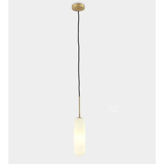 Atil Single Opal Glass LED Pendant