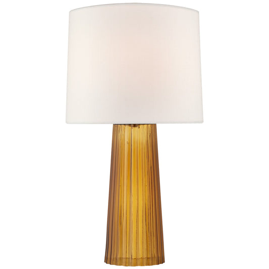 Danube Medium Table Lamp with Linen Shade