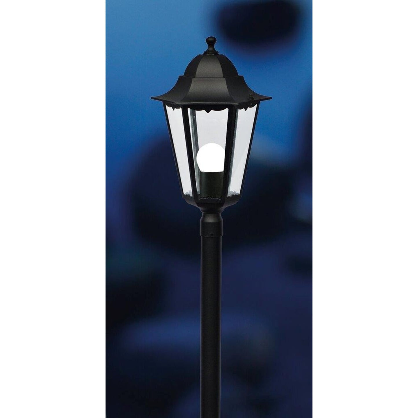 Cardiff Outdoor Pillar Light Matt Black