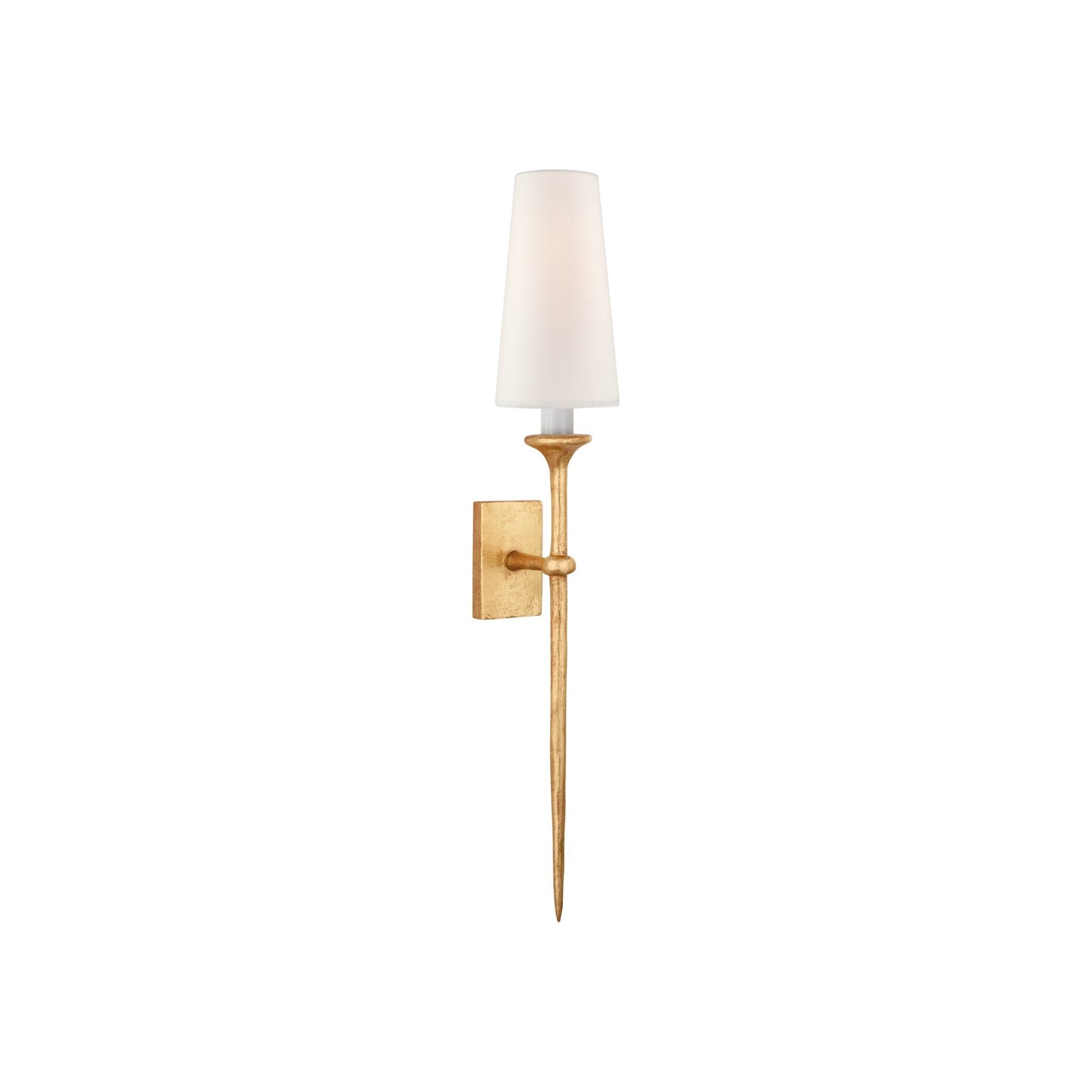 Iberia Single Sconce with Linen Shade