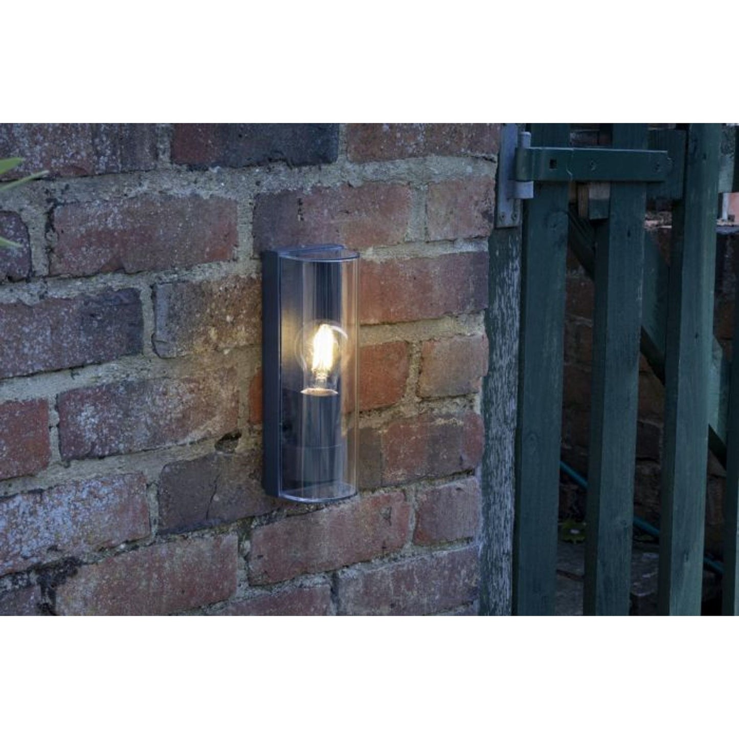 Quenby 1-Light Wall Light Anthracite IP65