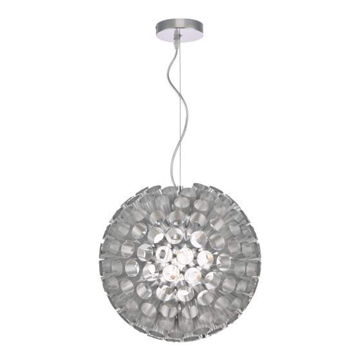 Serafina 1-Light Small Pendant Brushed Chrome