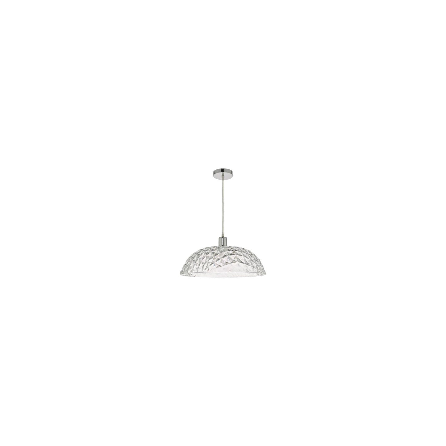 Tobin Easy Fit Clear Glass Pendant