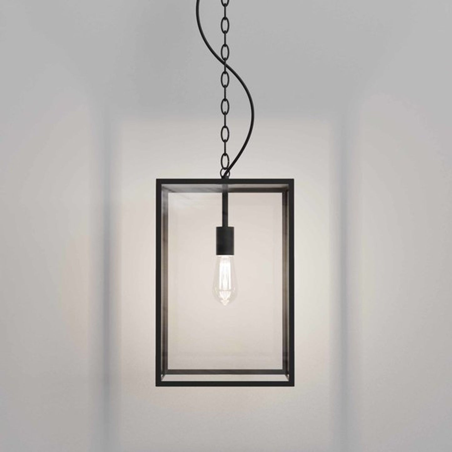 Homefield 450 Pendant Lantern Textured Black