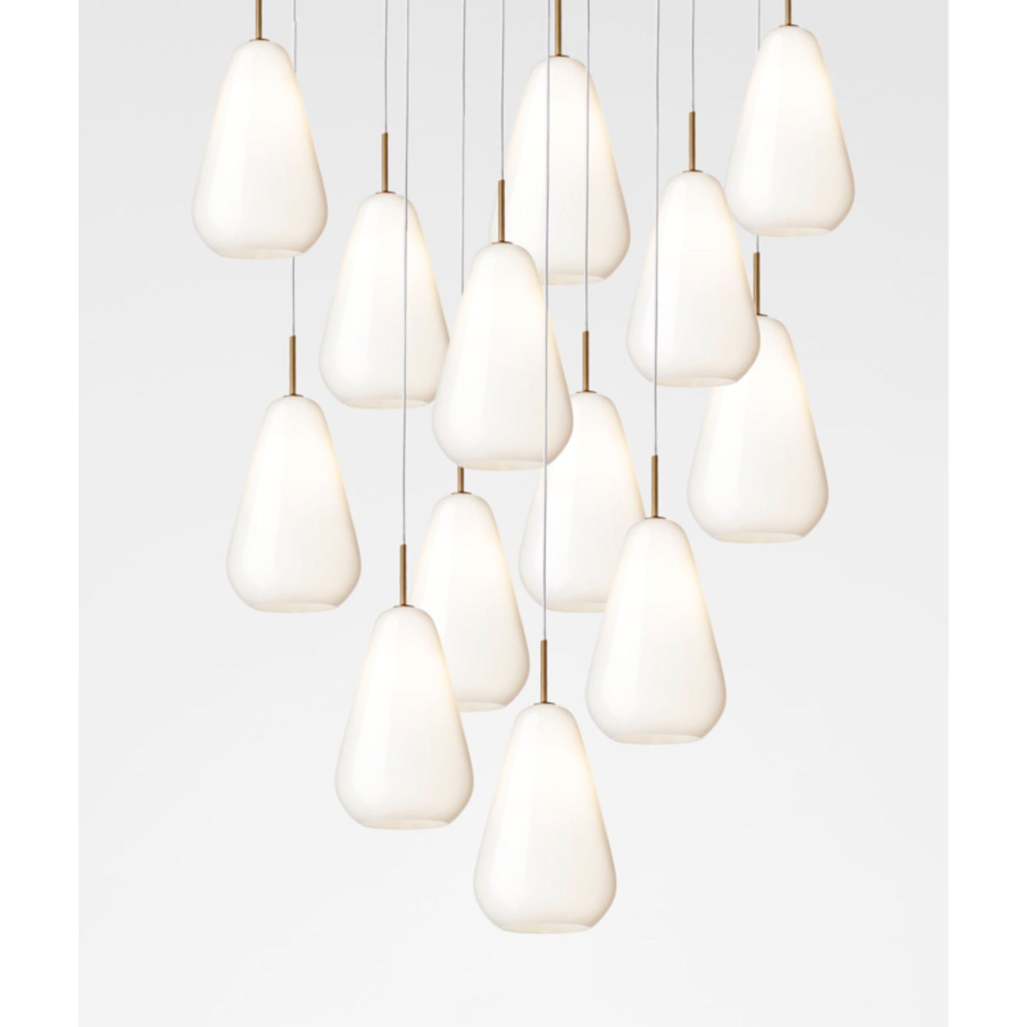 Anoli 13 Thirteen-Light Nordic Gold Pendant