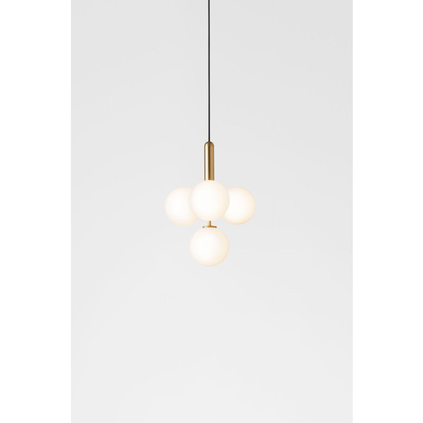 Miira 4 Brass LED Pendant