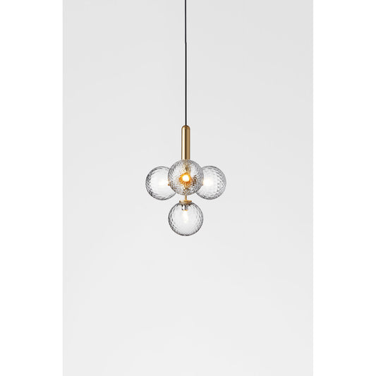 Miira 4 Brass LED Pendant