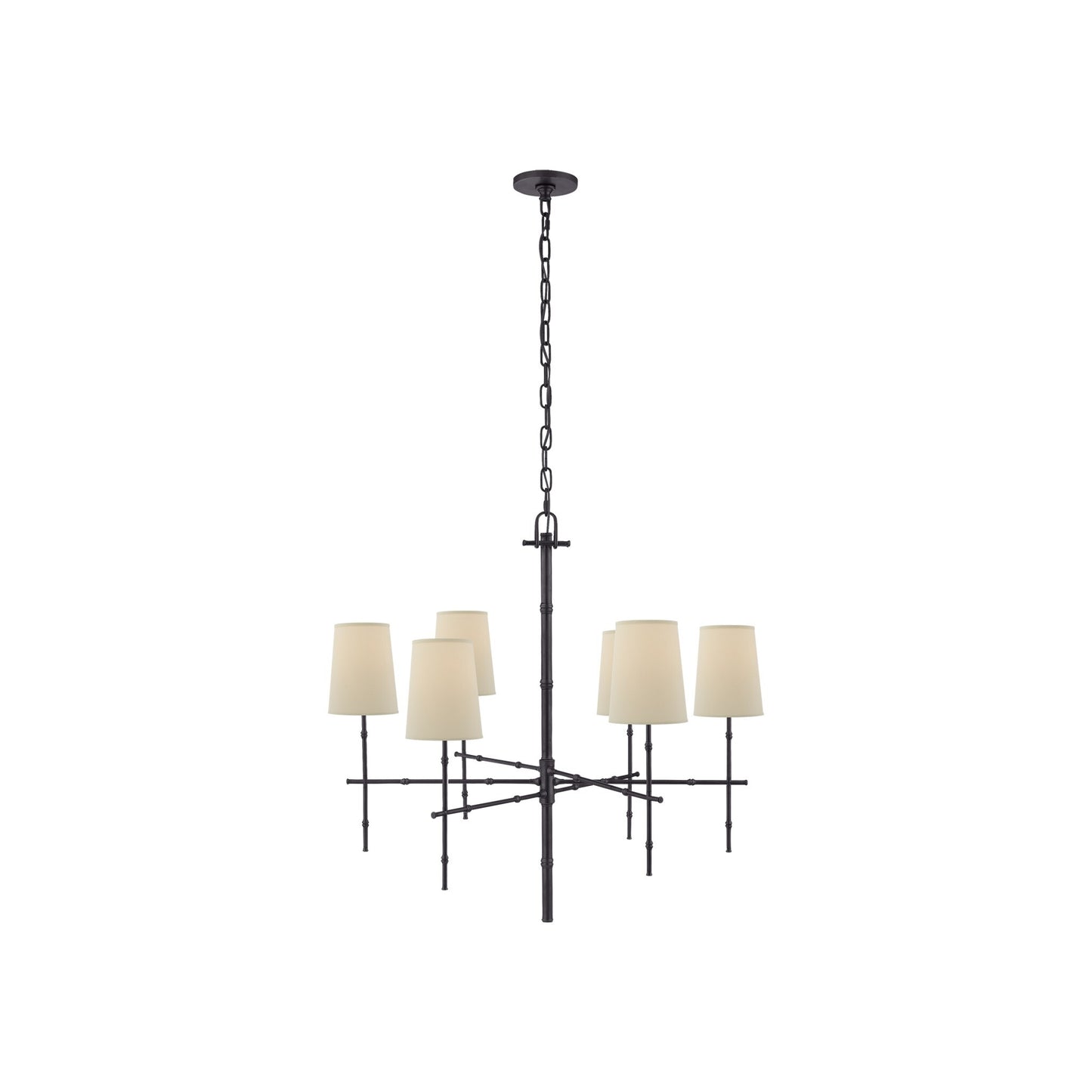 Grenol Medium Modern Bamboo Chandelier