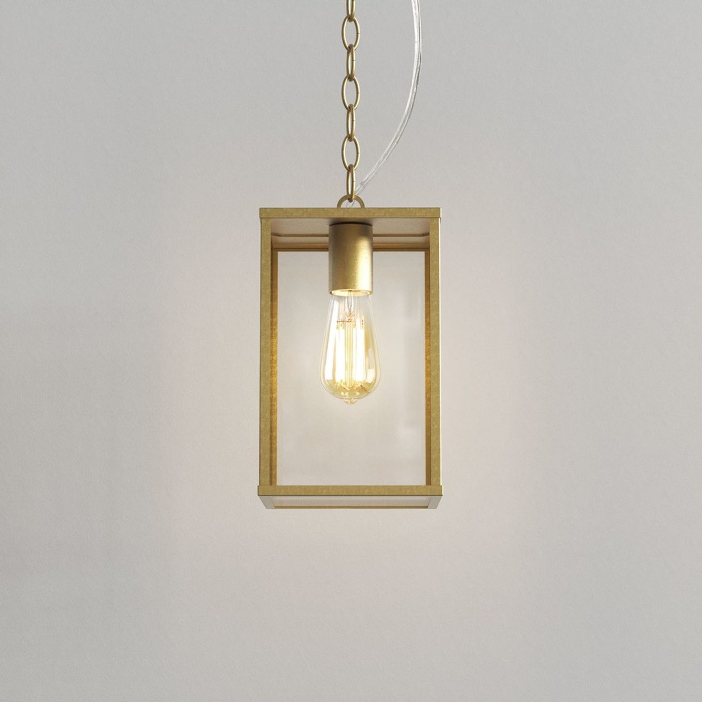 Homefield 240 Pendant Natural Brass