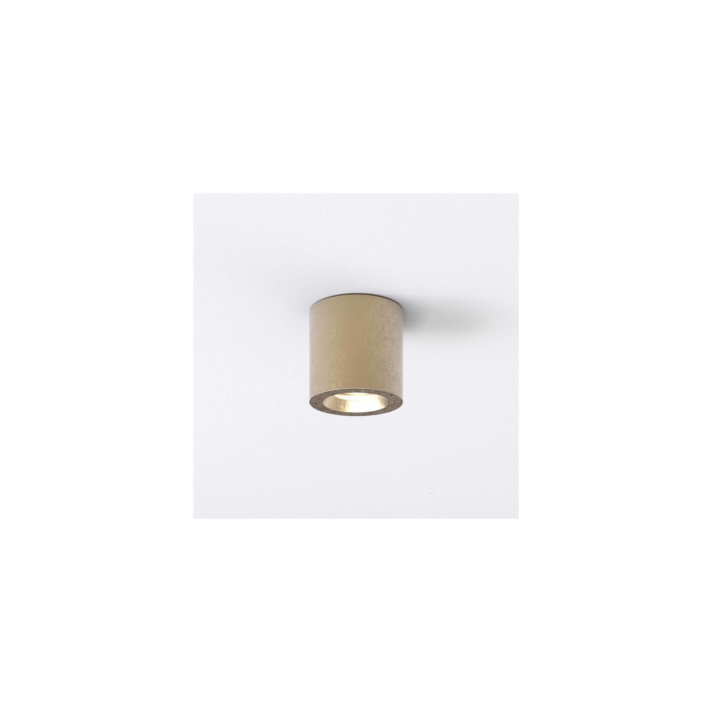 Kos Round Coastal Ceiling Light Coastal Brass