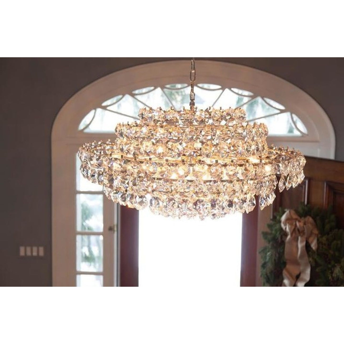 Sanger Chandelier with Crystal