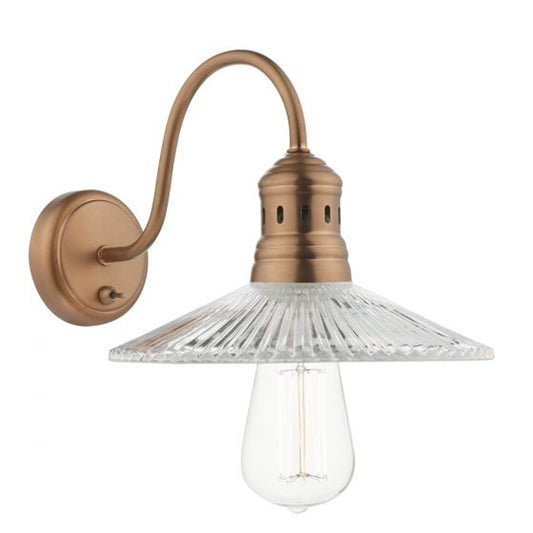 Adeline Single Wall Light Brushed Copper