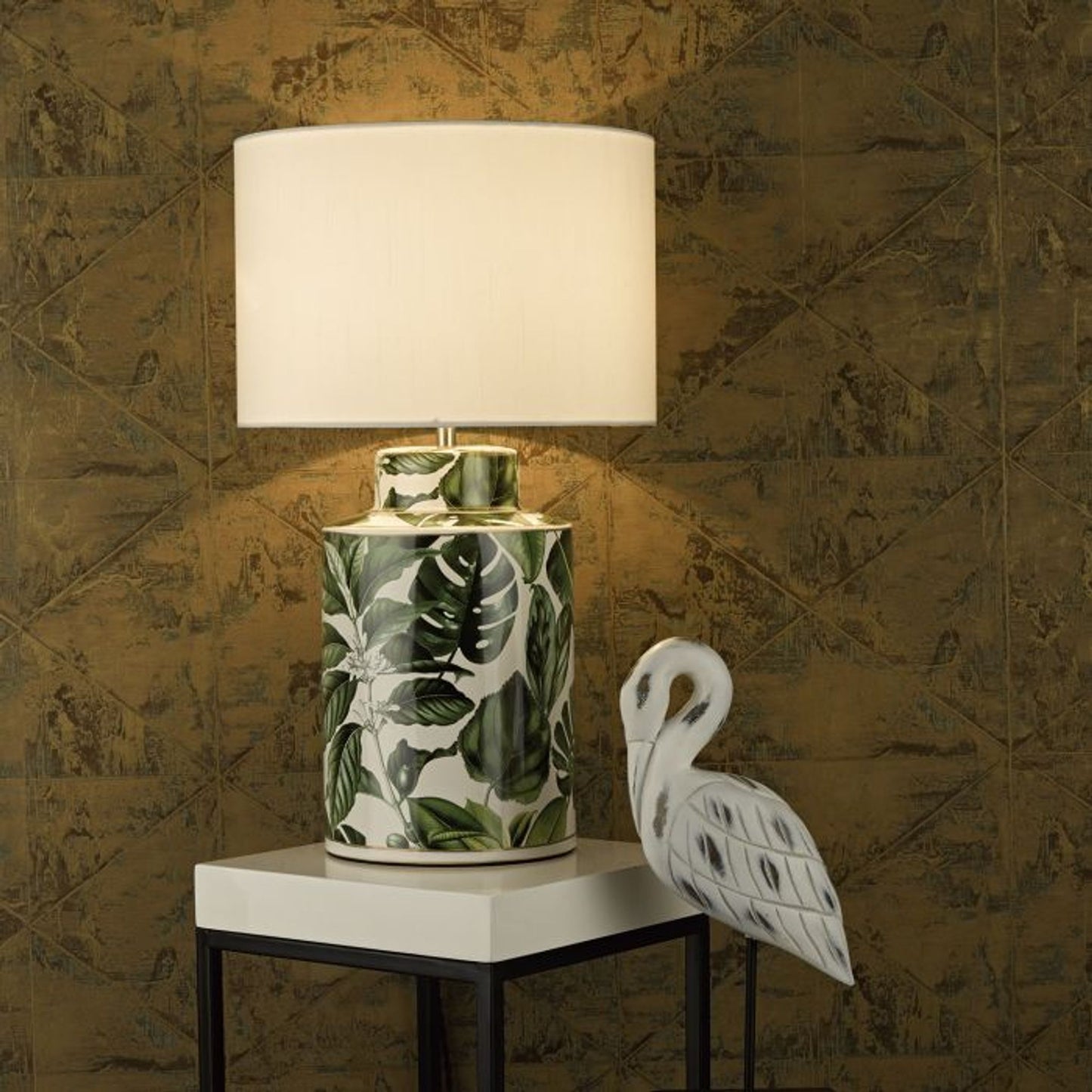 Filip Table Lamp in Green