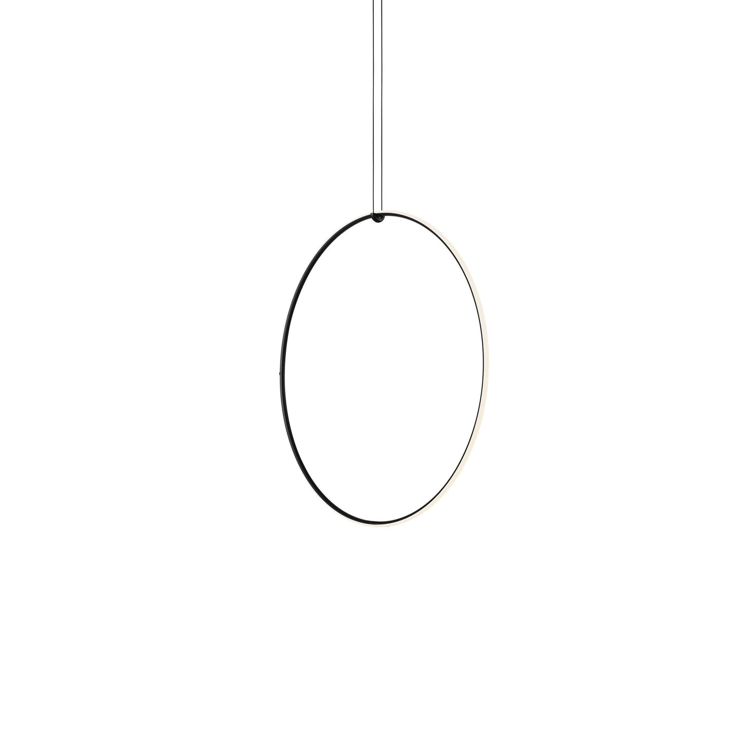 Arrangements Round Large LED Pendant Matt Black