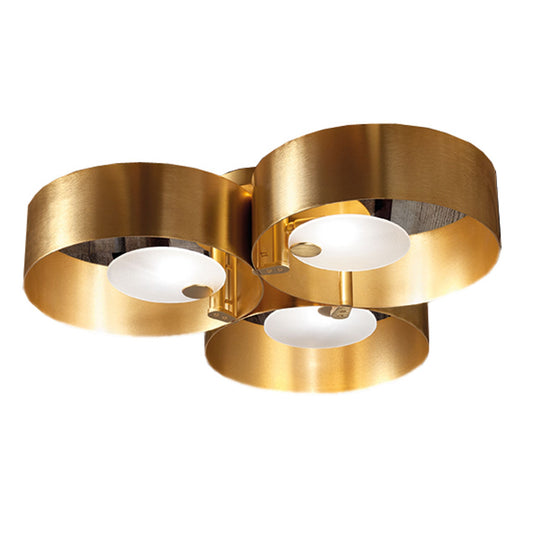 Sound PL3 G12 3-Light Ceiling Light Brushed Gold