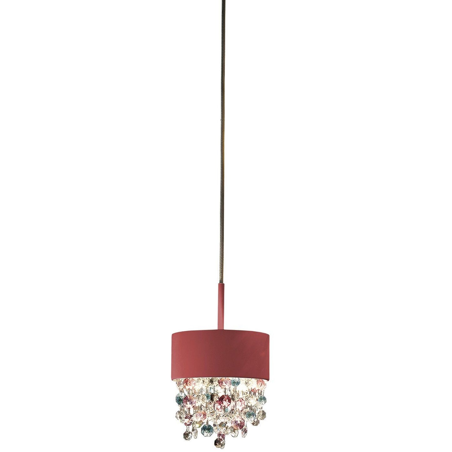 Ola S2 15 G9 Pendant with Colored Glass