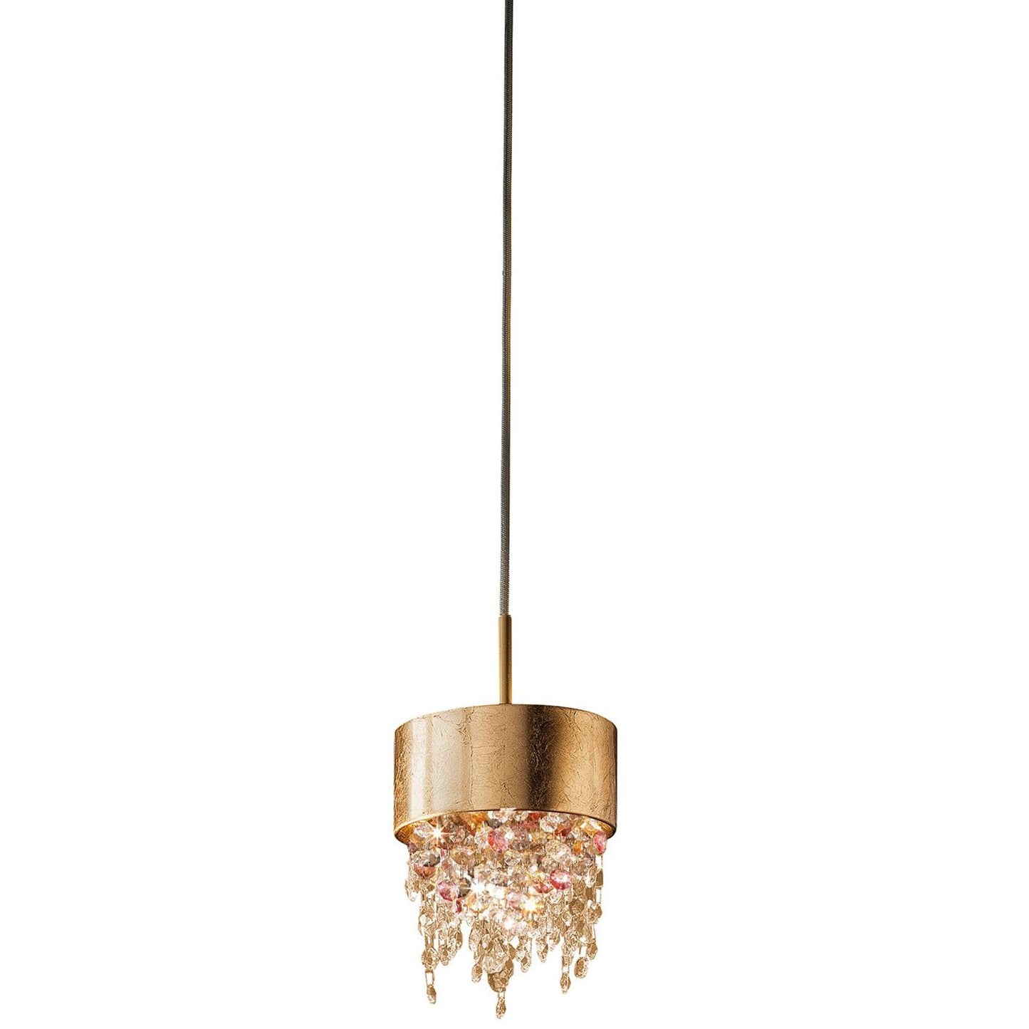 Ola S2 15 LED Pendant with Colored Glass