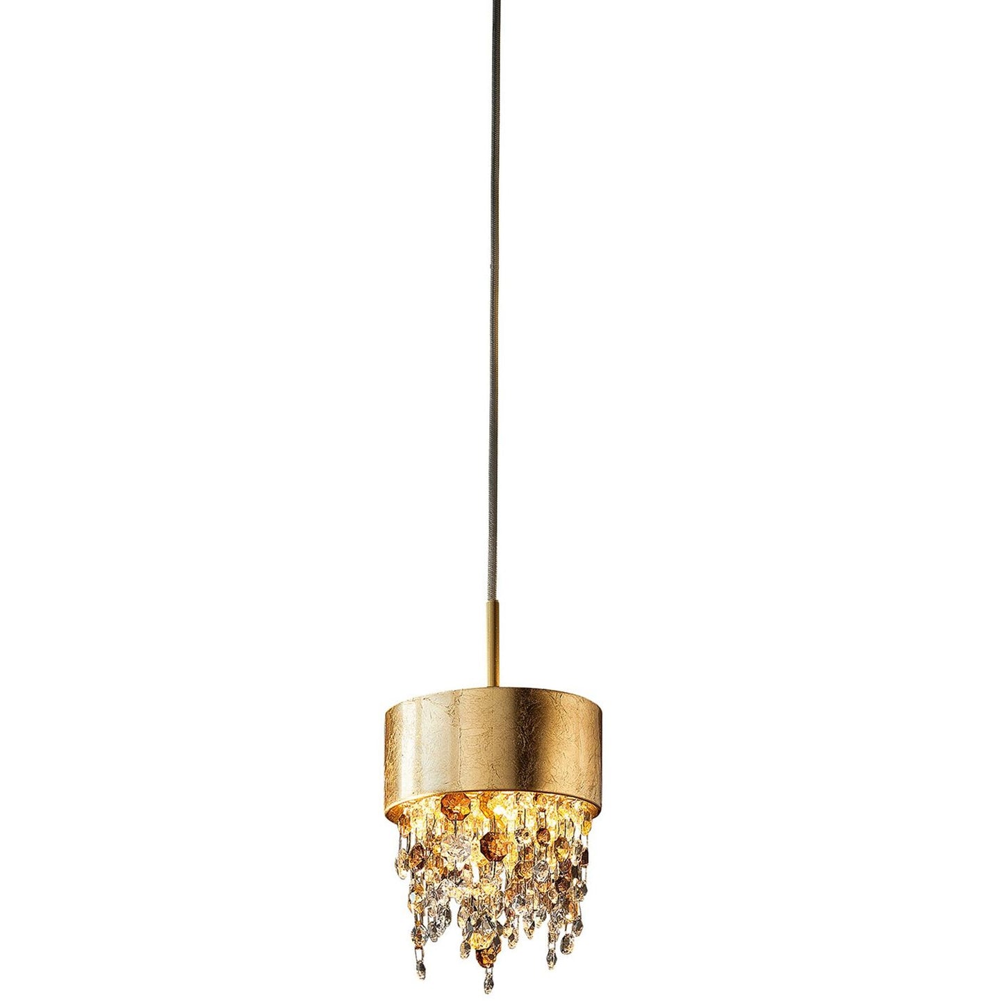 Ola S2 15 LED Pendant with Colored Glass