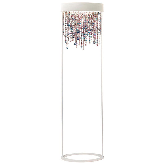 Ola STL2 E27 Floor Lamp with Colored Glass