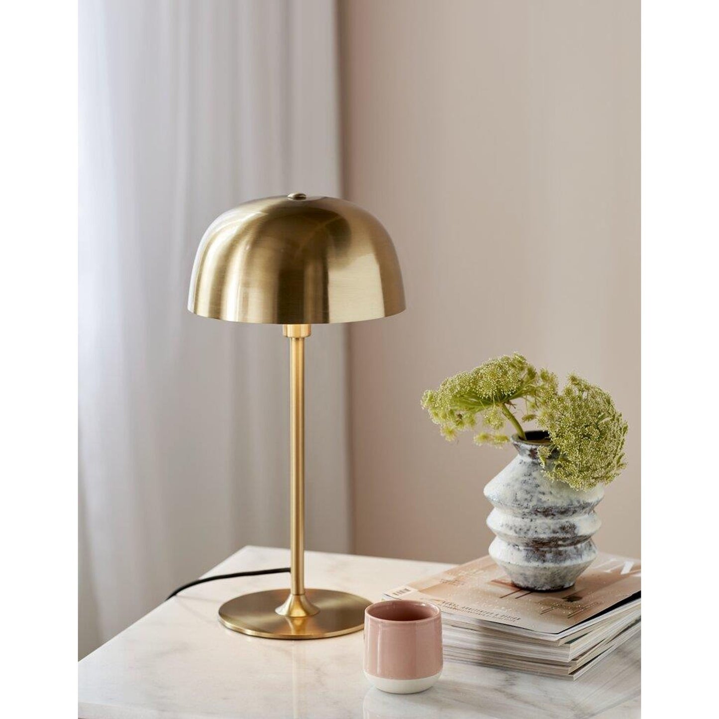 Cera Table Lamp Brass