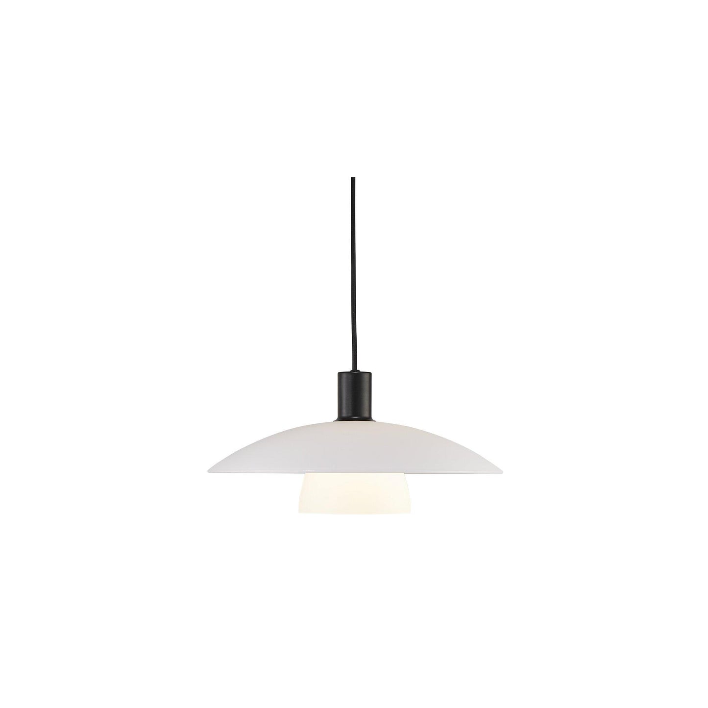 Verona Single Pendant Black