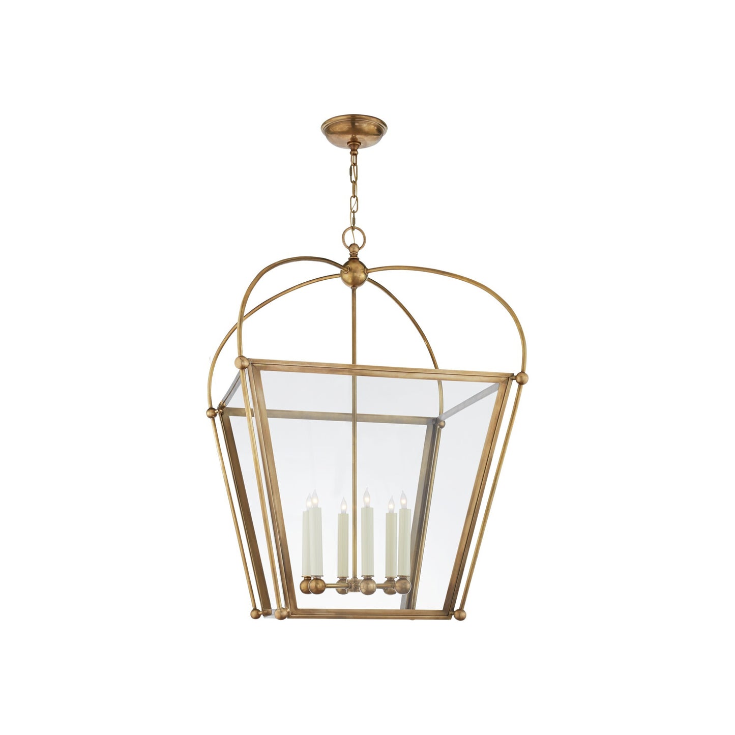 Riverside Large Square Pendant Lantern