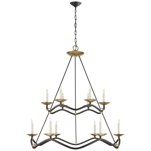 Choros Two-Tier Chandelier