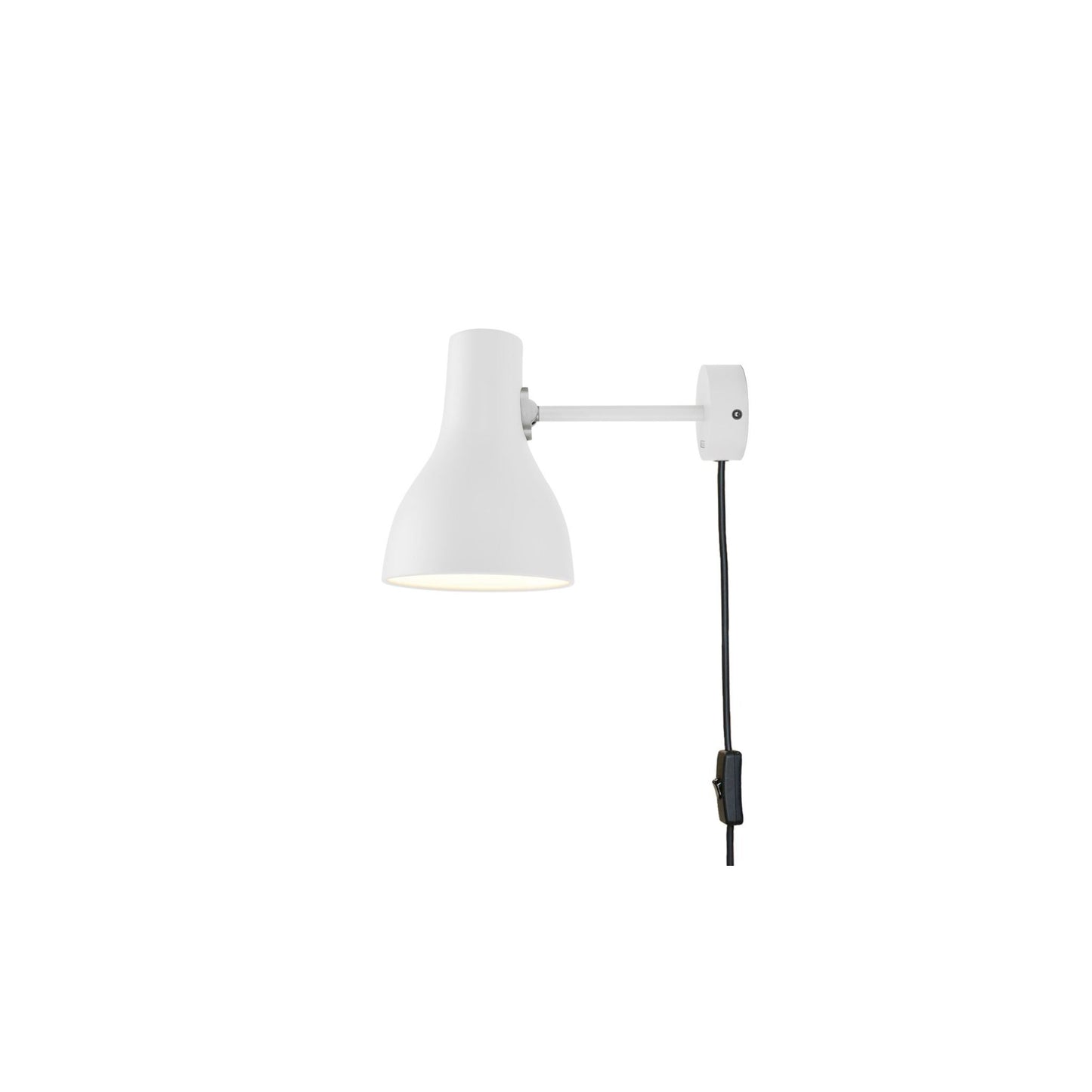 Type 75 Wall Light with Cable, Switch & Plug