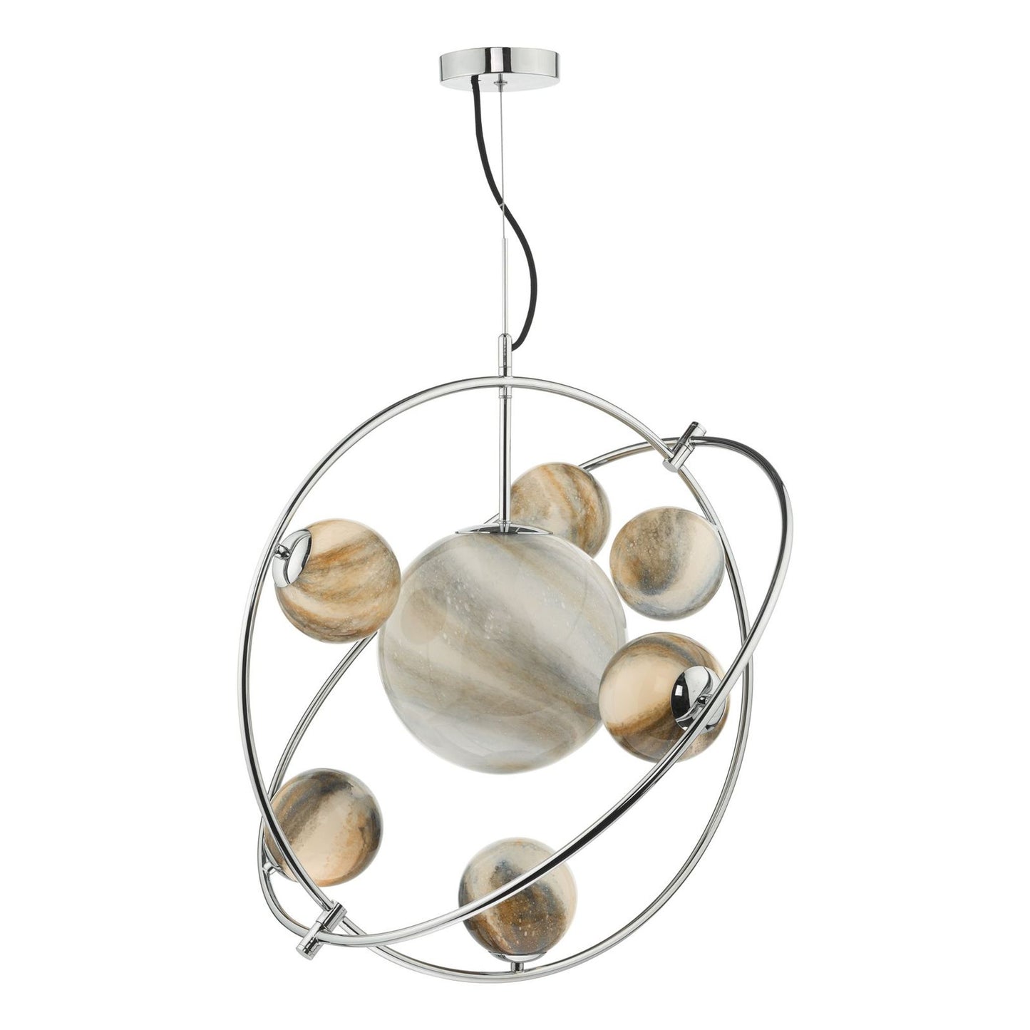 Mikara 7-Light Pendant Polished Chrome